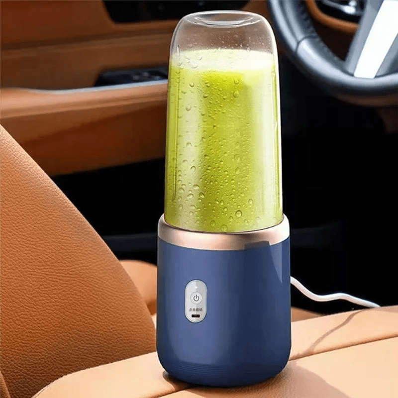 MAKE-Fruit Juicer For Shakes And Fruit Juicer USB Rechargeable Handheld Blenders With 6 Sharp Blades Easy To Clean