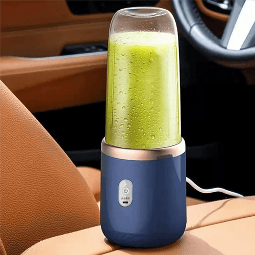 MAKE-Fruit Juicer For Shakes And Fruit Juicer USB Rechargeable Handheld Blenders With 6 Sharp Blades Easy To Clean