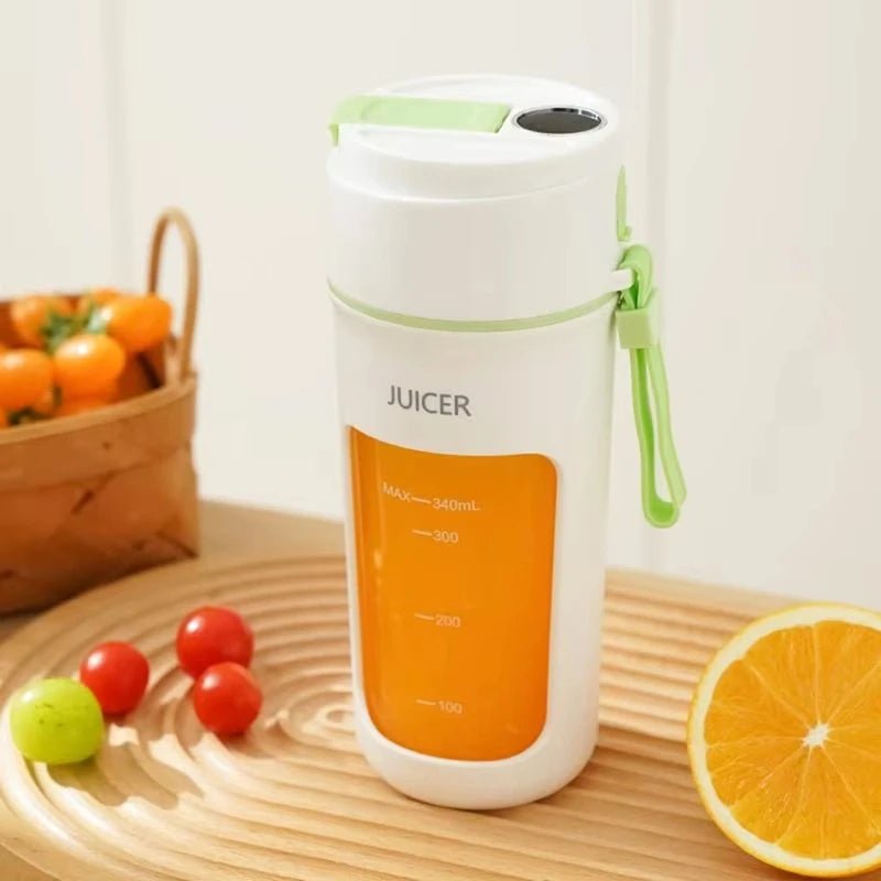 Portable Electric Juicer Blender – 6 Blades, 1200mAh