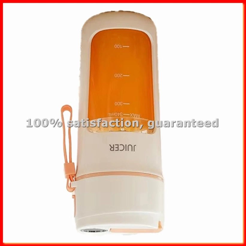 Portable Electric Juicer Blender – 6 Blades, 1200mAh